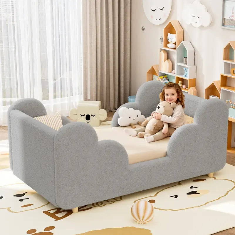 LOTTA | KINDERBETT MIT ABNEHMBAREM ROLLSCHUTZ