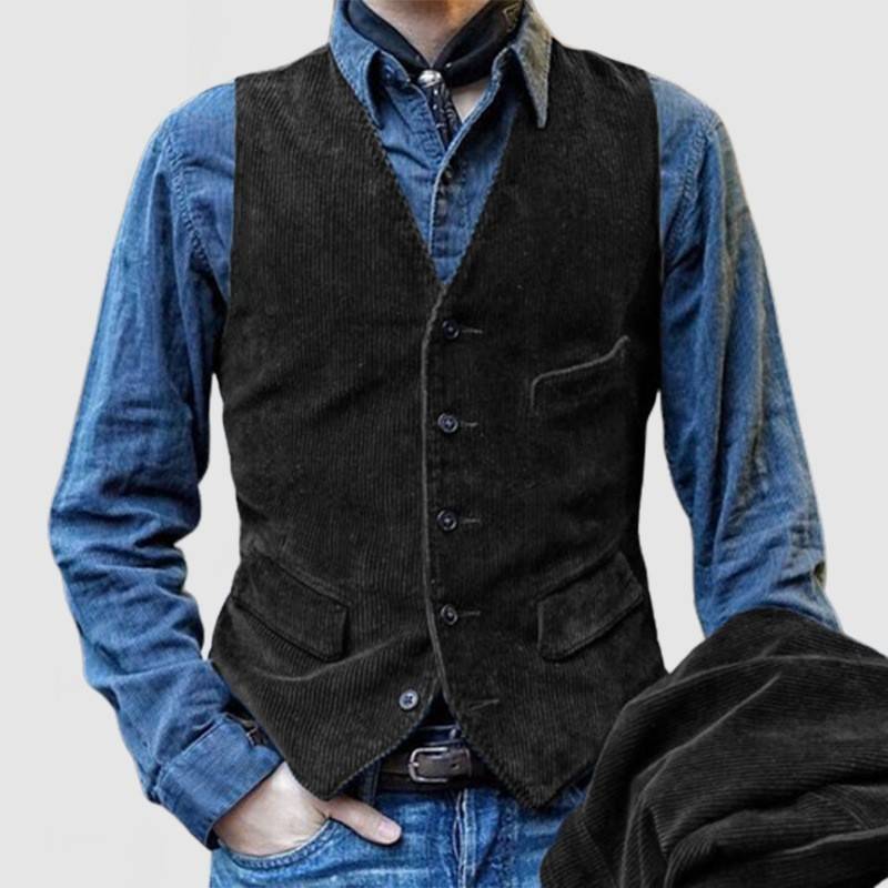ZENO | CORD-BLAZER MIT WESTE