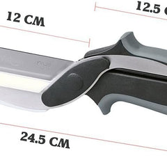 NAYA 2-in-1 Gemüseschere aus Edelstahl