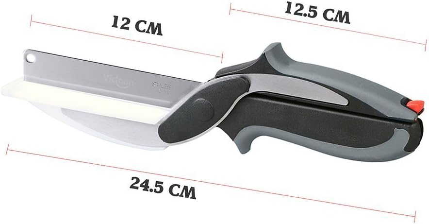NAYA 2-in-1 Gemüseschere aus Edelstahl