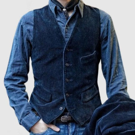 ZENO | CORD-BLAZER MIT WESTE