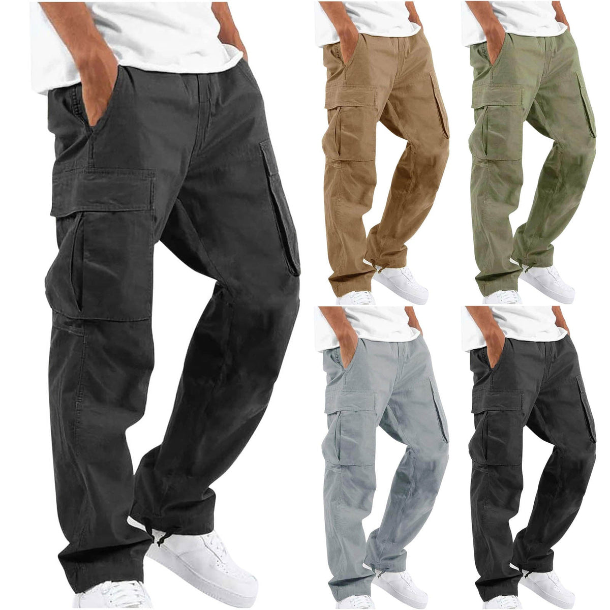 Cargo-Hose mit weitem Schnitt