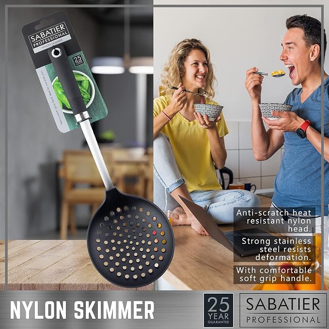 JOLA grosse Nylon-Schaumkelle für Antihaftpfannen