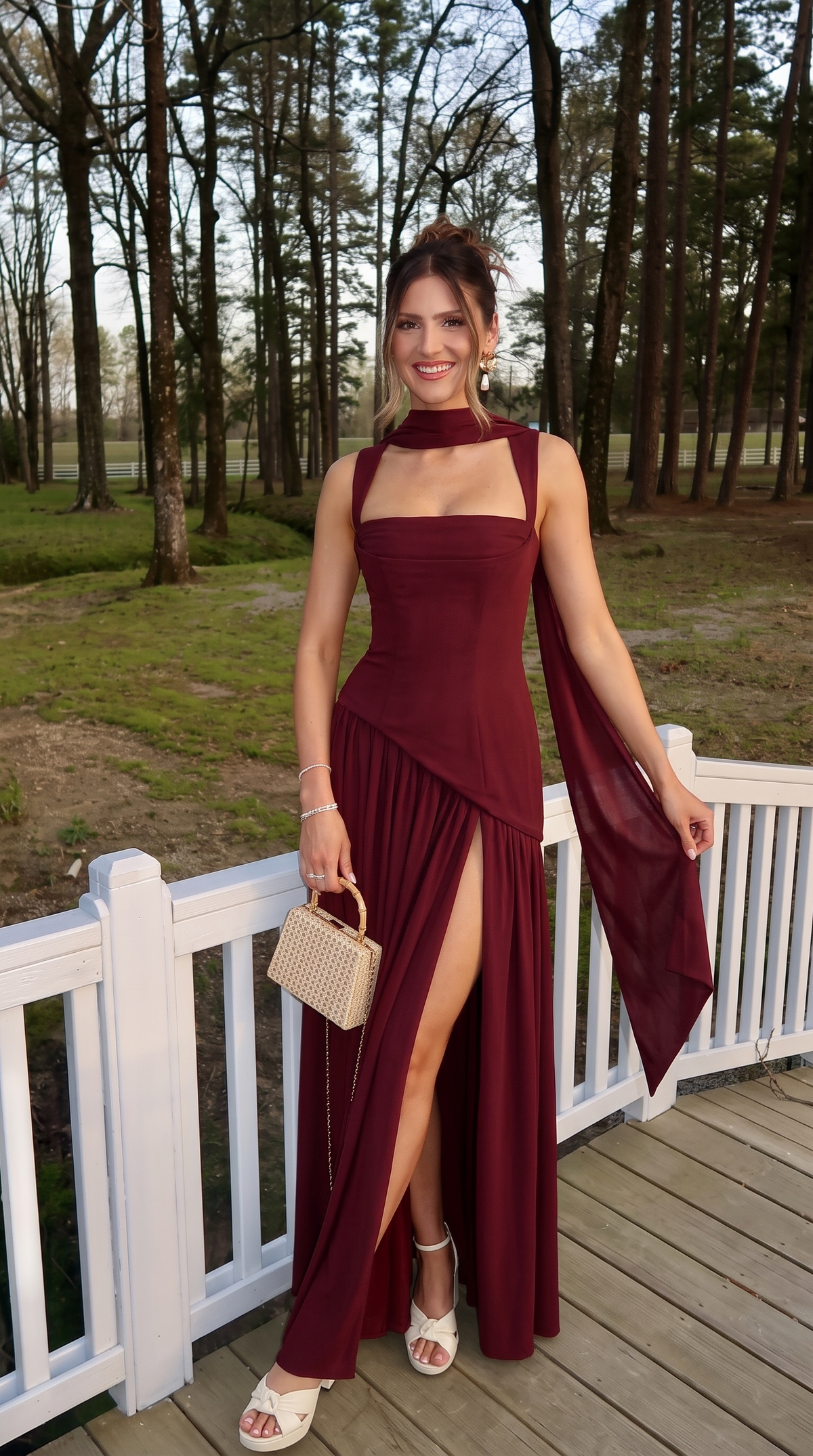 DANTHE Maxikleid Ganzkörperansicht