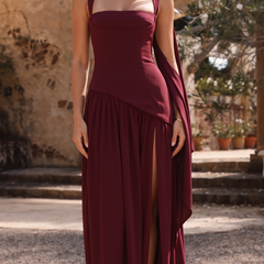 DANTHE Maxikleid in Bewegung