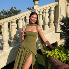 DANTHE Maxikleid Vorderansicht
