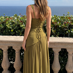 DANTHE Maxikleid Seitenansicht