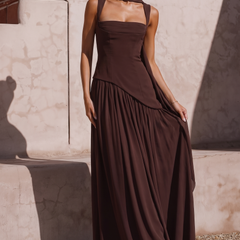 DANTHE Abendkleid mit Faltenrock