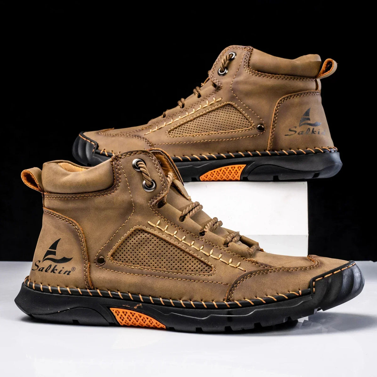St. Moritz Leder High Top Schuhe