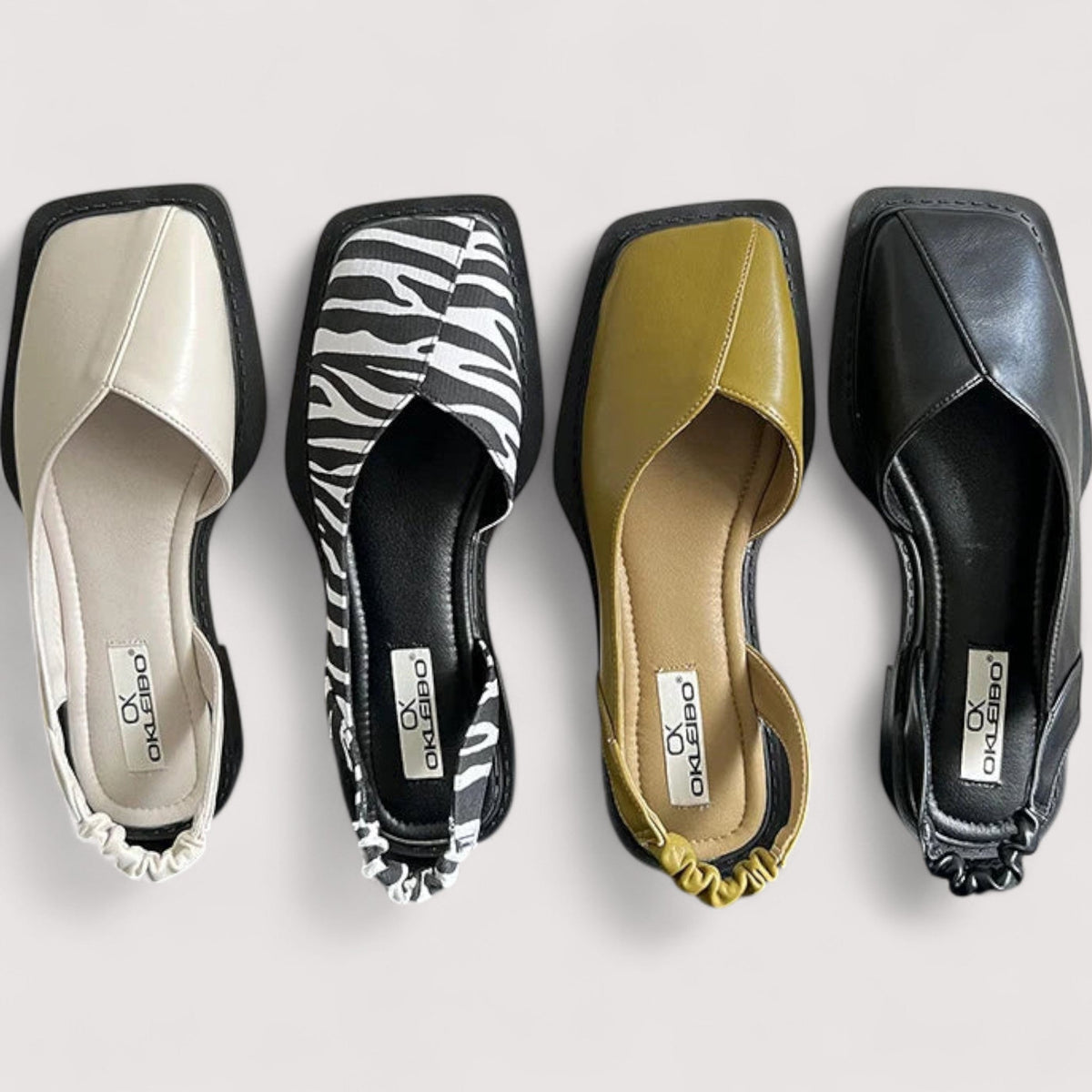 Freya™ | Slingback-Sandalen mit eckiger Zehe