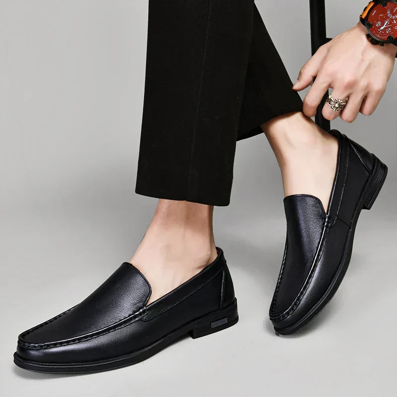 Premium Lederhalbschuhe für Herren
