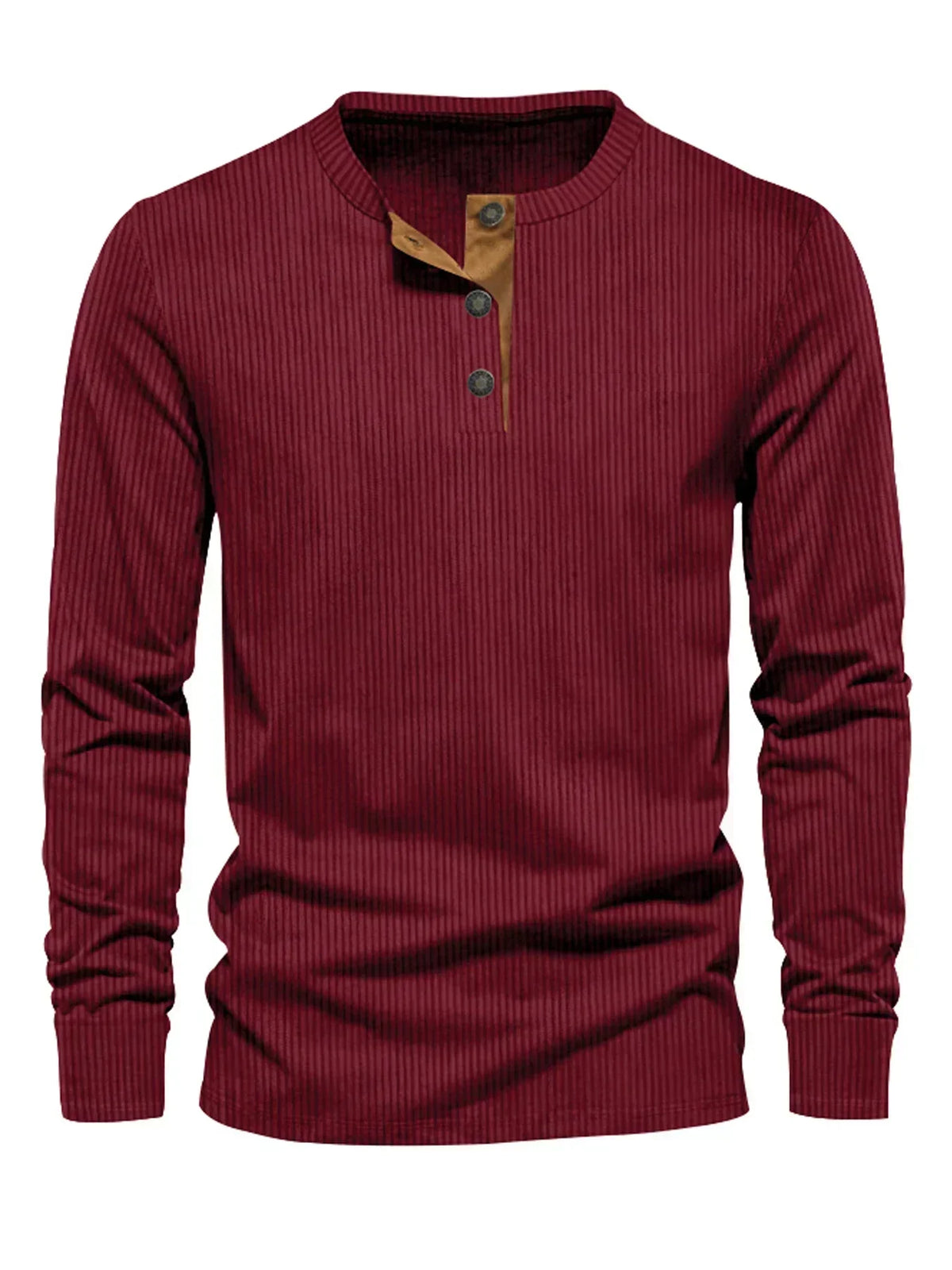 Klassisches Herren-Langarmshirt