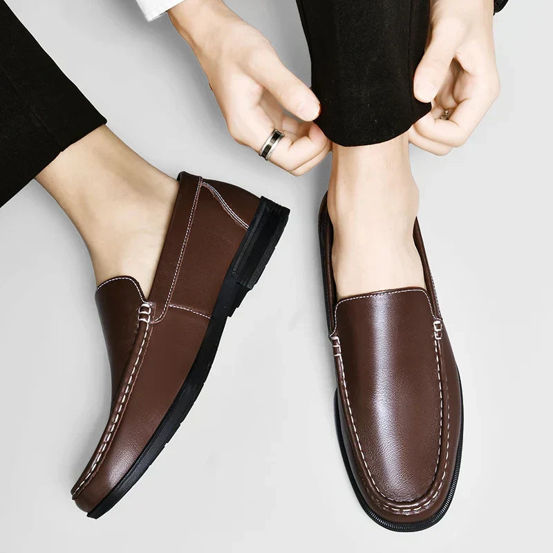 Premium Lederhalbschuhe für Herren