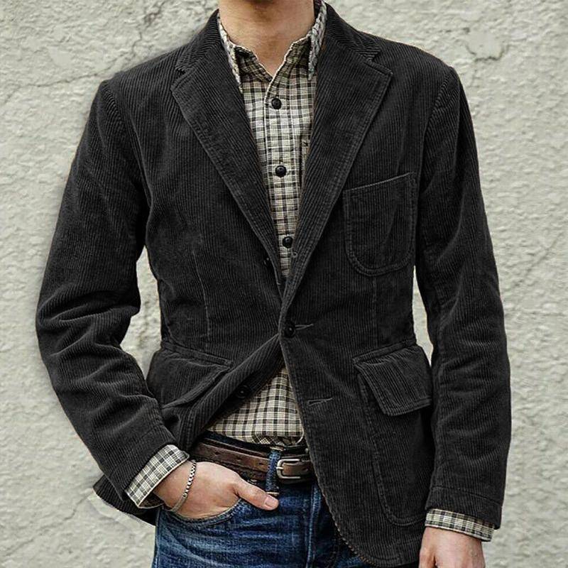 ZENO | CORD-BLAZER MIT WESTE