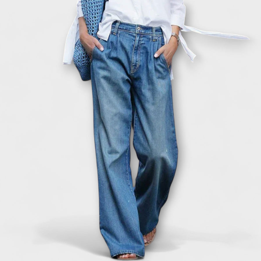 Wibkeline - Hochwertige Weite Jeans