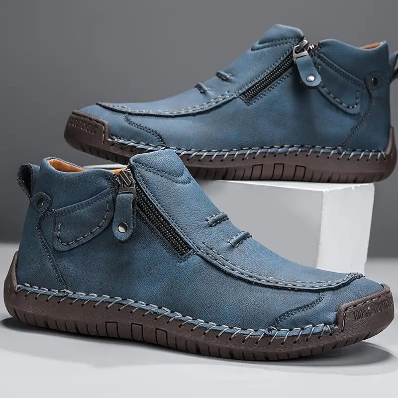 Elegante Herren-Schuhe mit Reißverschluss
