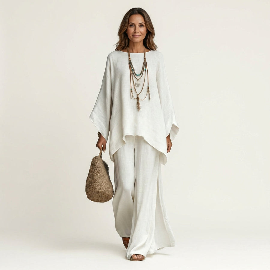 ANOUK | LEINEN-MISCHUNG BOHO SET