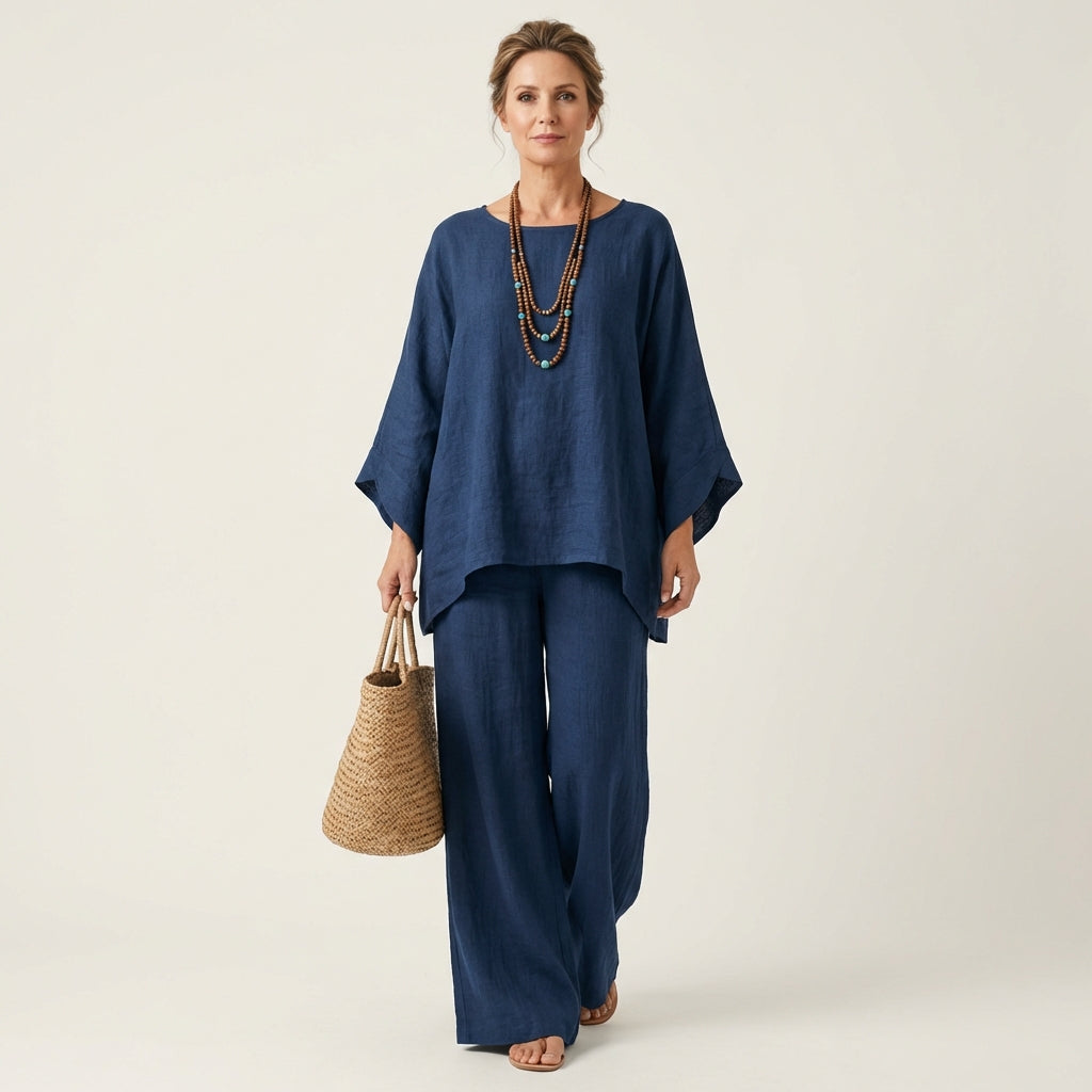 ANOUK | LEINEN-MISCHUNG BOHO SET