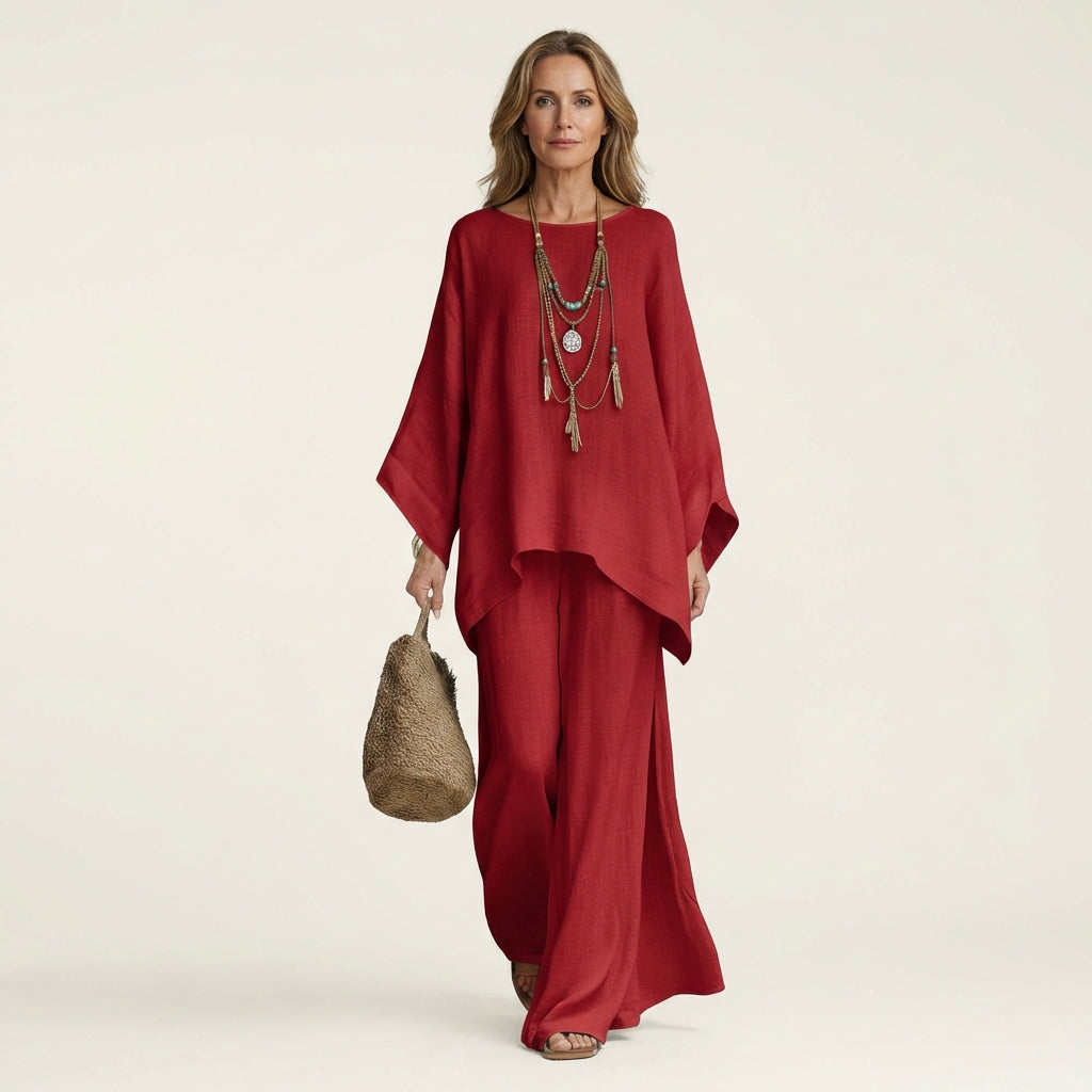 ANOUK | LEINEN-MISCHUNG BOHO SET