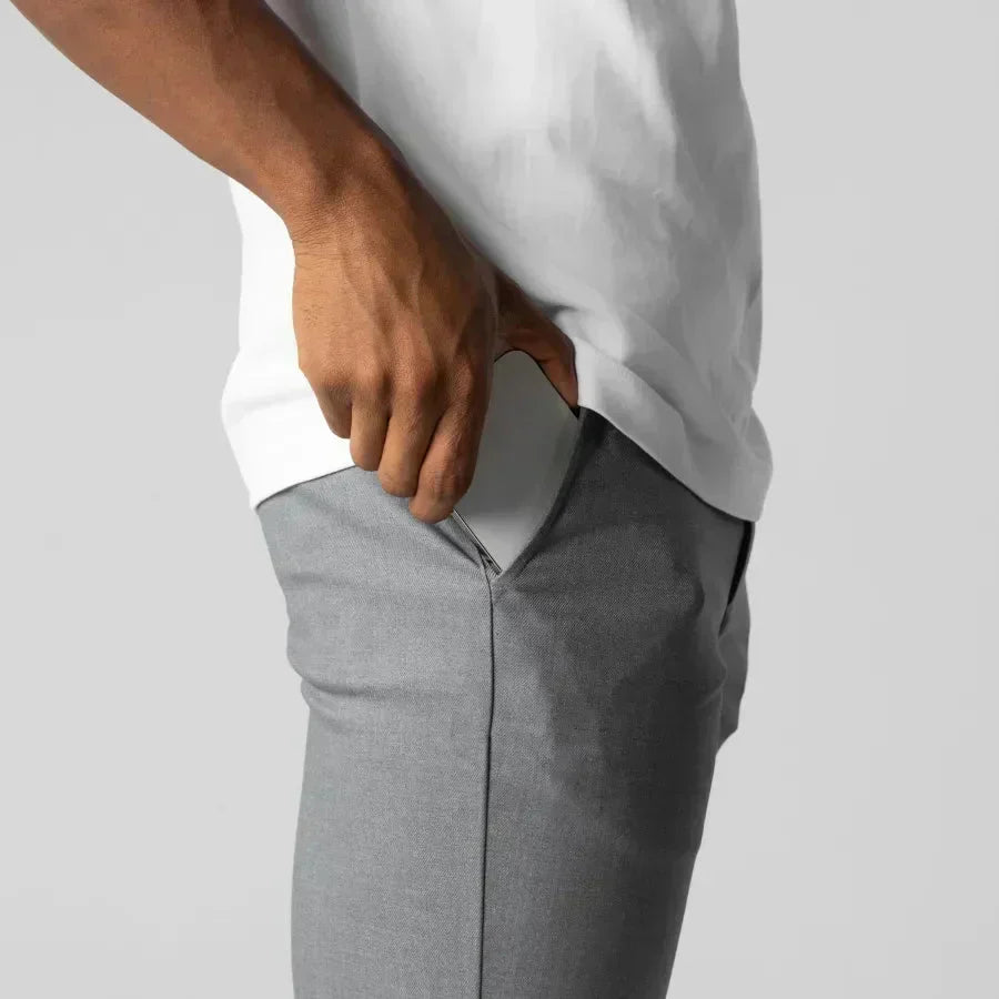 Herren Slim-Fit Chinohose