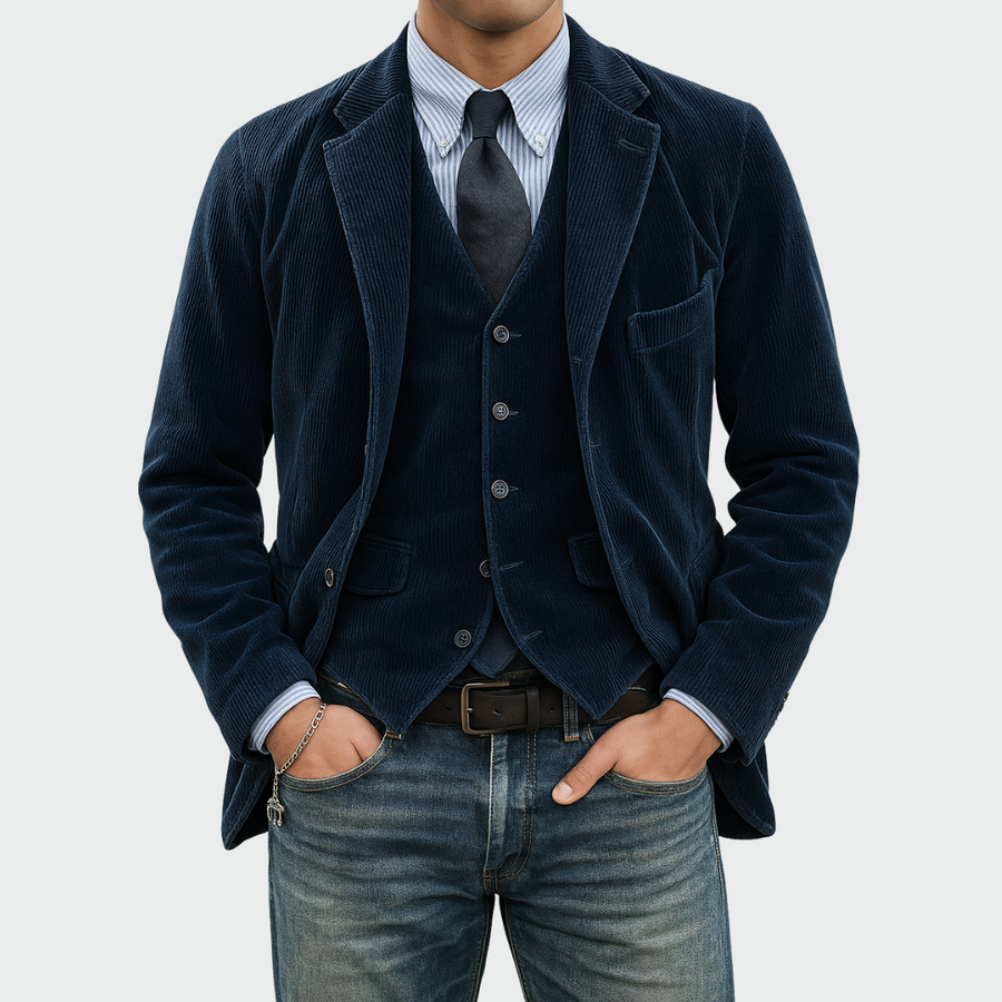 Ulf | Eleganter Anzugjacke und Weste