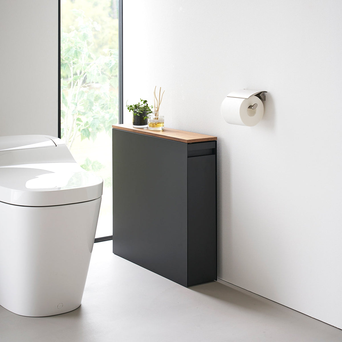 BELLA ausziehbarer Badschrank für Toilettenpapier