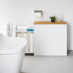 BELLA ausziehbarer Badschrank für Toilettenpapier