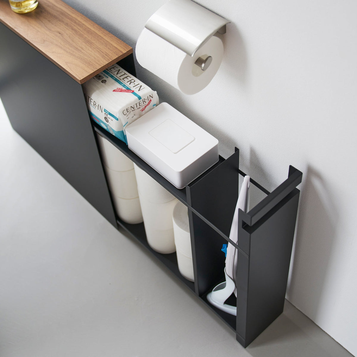 BELLA ausziehbarer Badschrank für Toilettenpapier